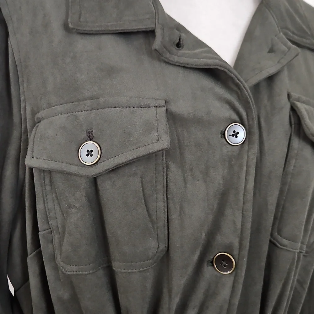 Torrid Faux Suede Shacket - Picture 3 of 6